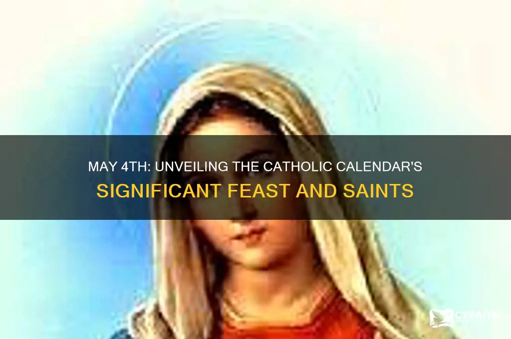 may 4th catholic calendar