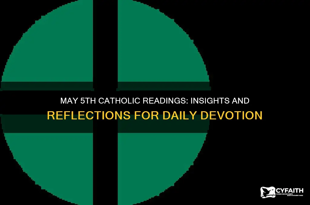 may 5 catholic redings