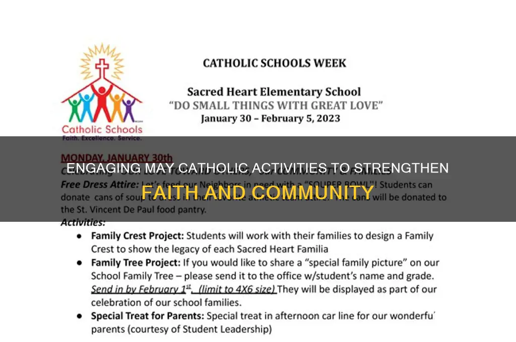 may catholic activities