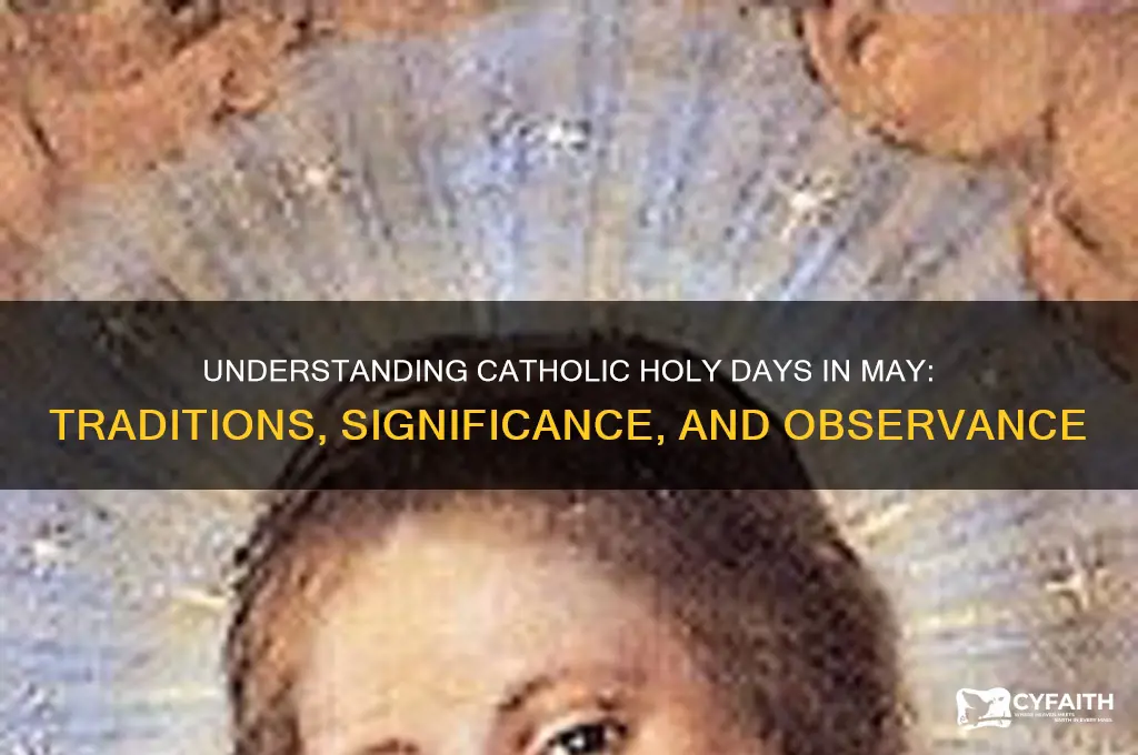 may catholic holy days