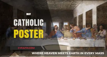 May Catholic Poster: Inspiring Faith and Devotion in Daily Life