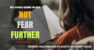 Catholic Reading: No Fear, Just Faith