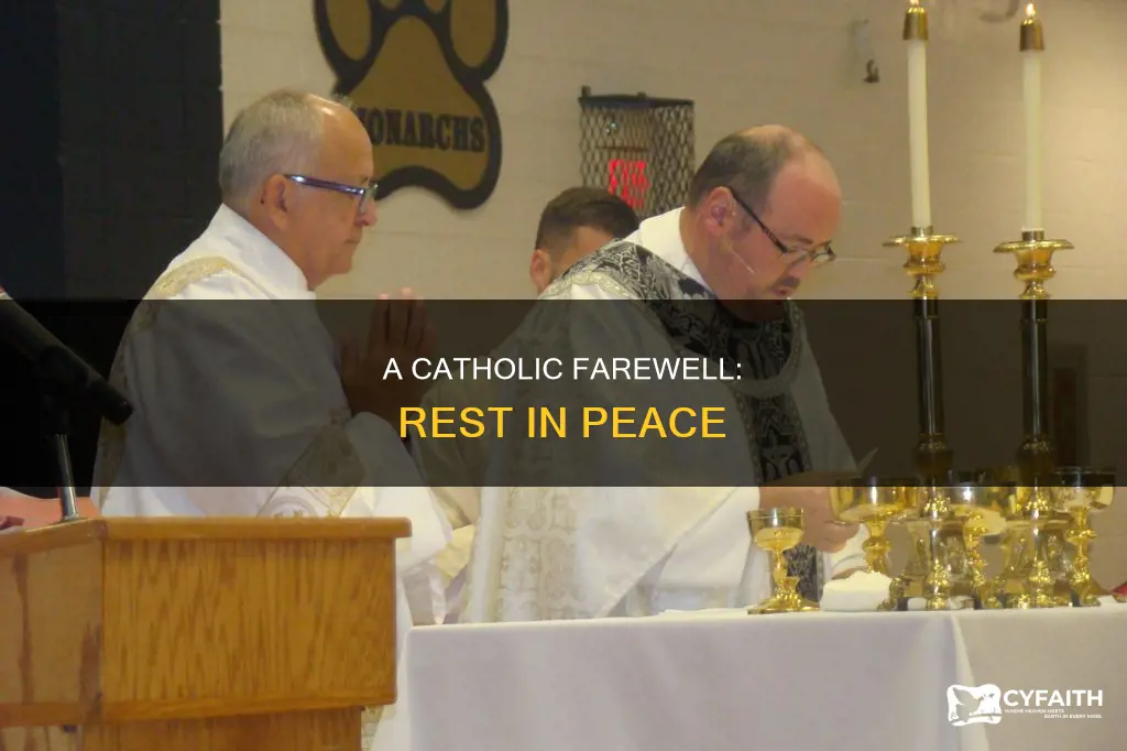 may her soul rest in peace catholic