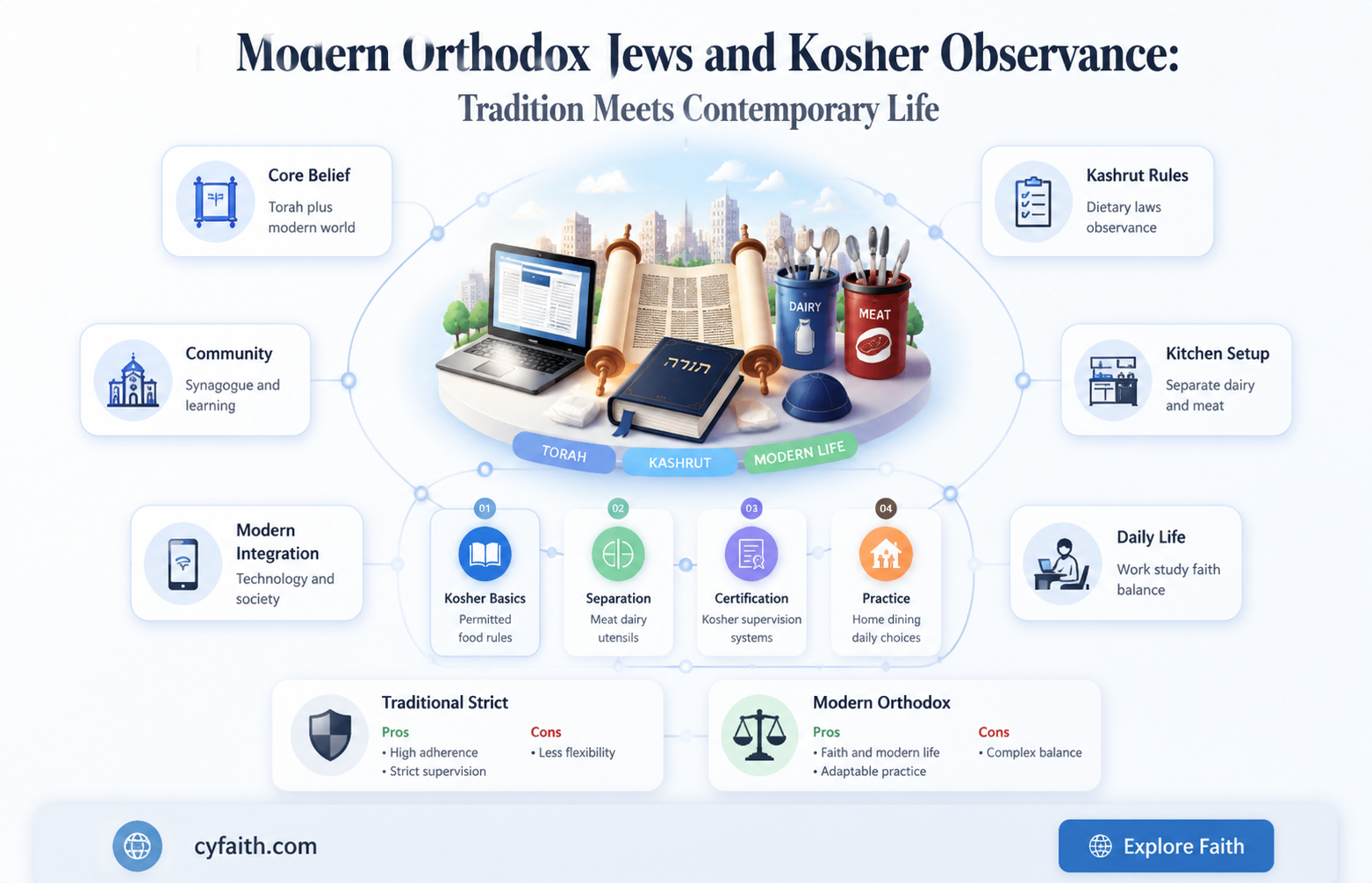 are modern orthodox jews kosher