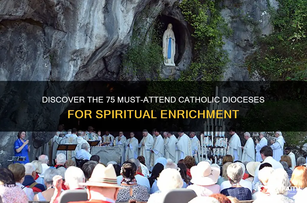 must attend 75 catholic diocese