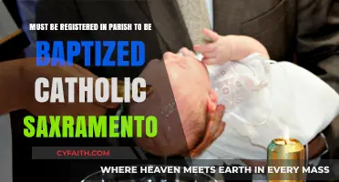 Parish Registration Required for Catholic Baptism in Sacramento: What You Need to Know
