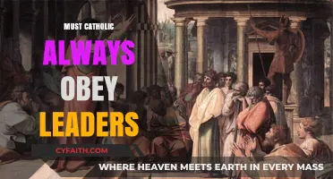 Must Catholics Always Obey Leaders? Exploring Faith, Authority, and Conscience