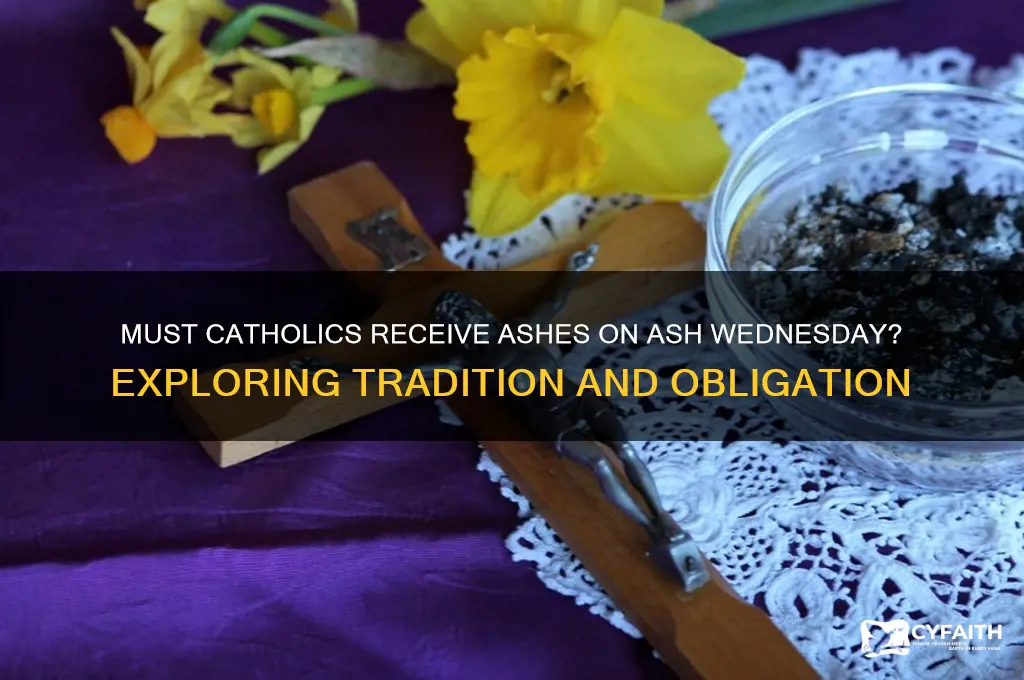 must catholics get ashes