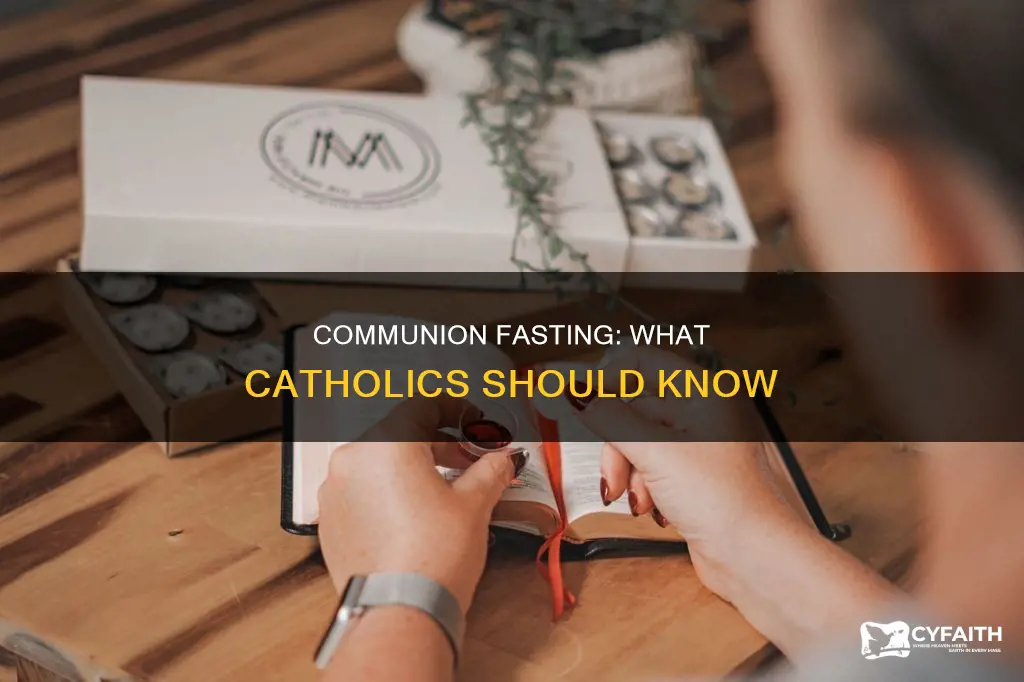 must catholics takew communion on an empty stomach