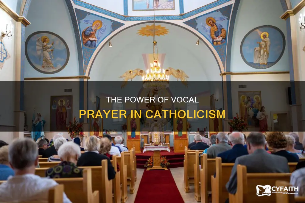 must prayers be said outloud catholic