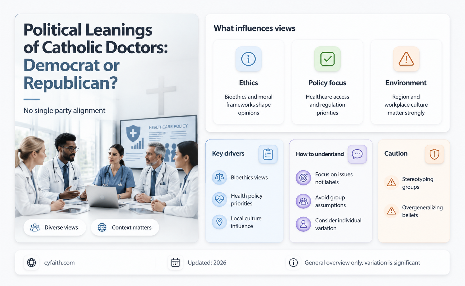 are most catholic doctors democrat or republican