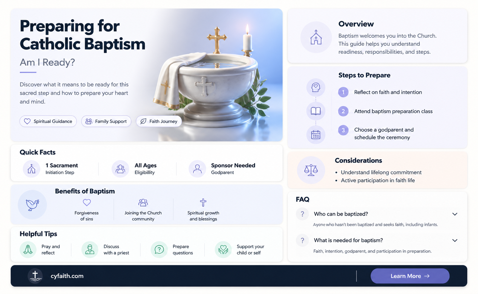 am i ready for baptism catholic