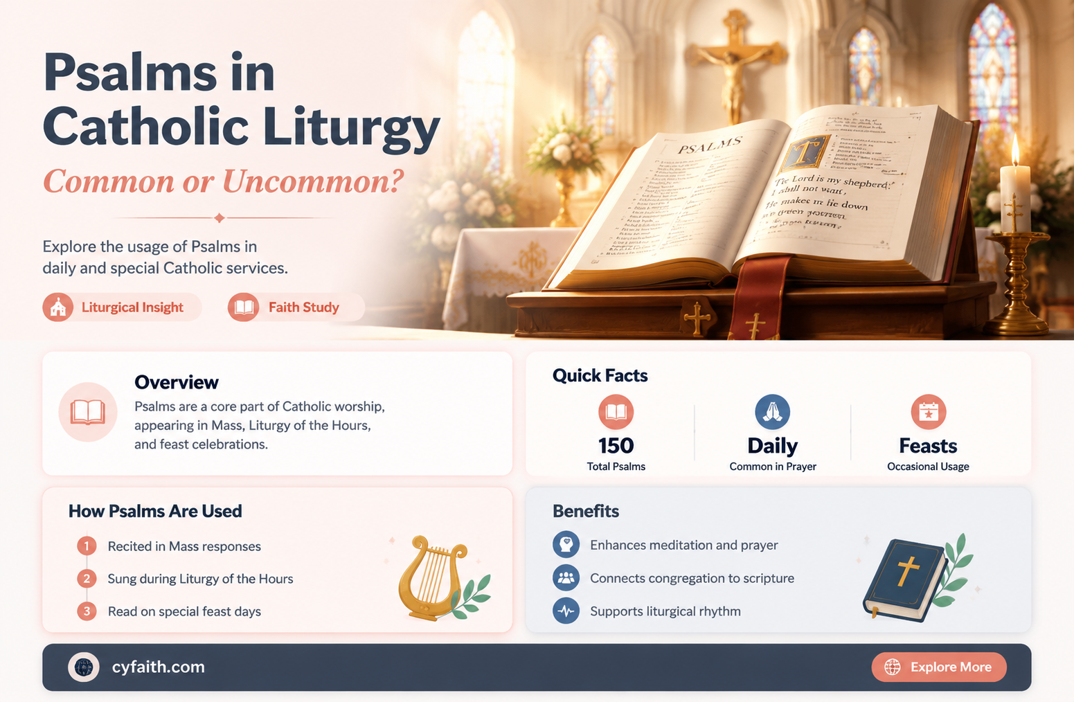 are common psalms acceptable in catholic liturgy
