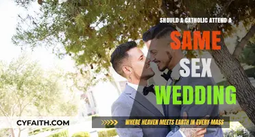Catholics and Same-Sex Weddings: To Attend or Not?
