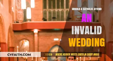 Catholics and Invalid Weddings: To Attend or Not?