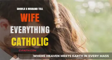 A Husband's Disclosure: Catholic Perspective