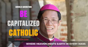 Should 'Adoration' Be Capitalized in Catholic Contexts? A Guide