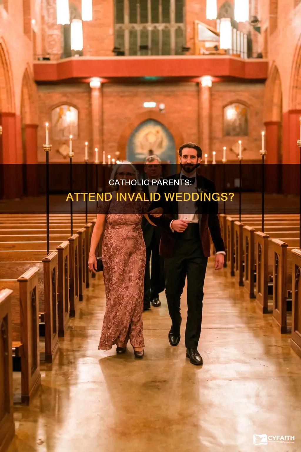 should catholic parents attend invalid wedding