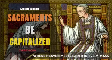 Should Catholic Sacraments Be Capitalized? A Grammar and Faith Guide