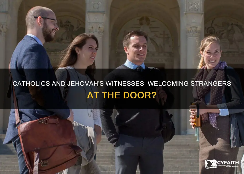 should catholics allow jehovahs witnesses in their house