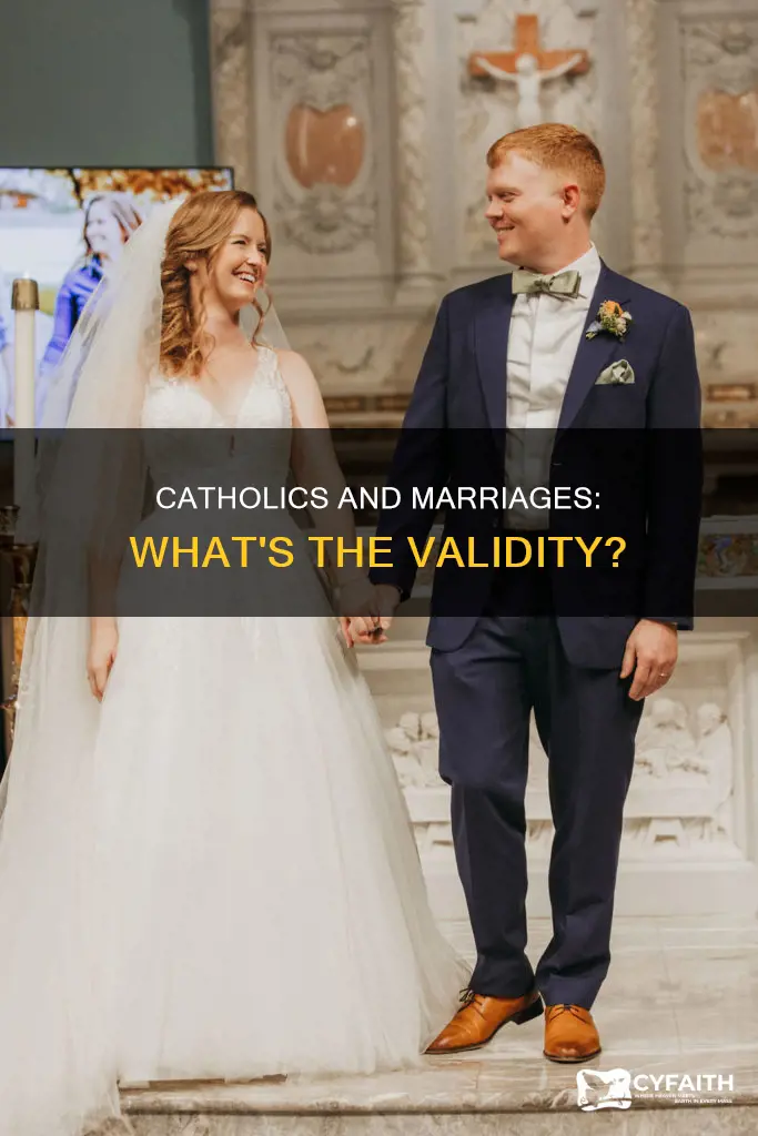 should catholics attend in valid marriages
