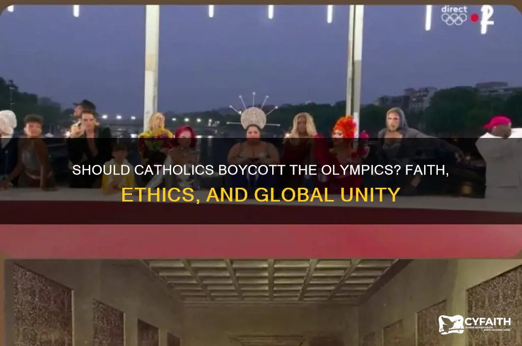 should catholics boycott the olympics