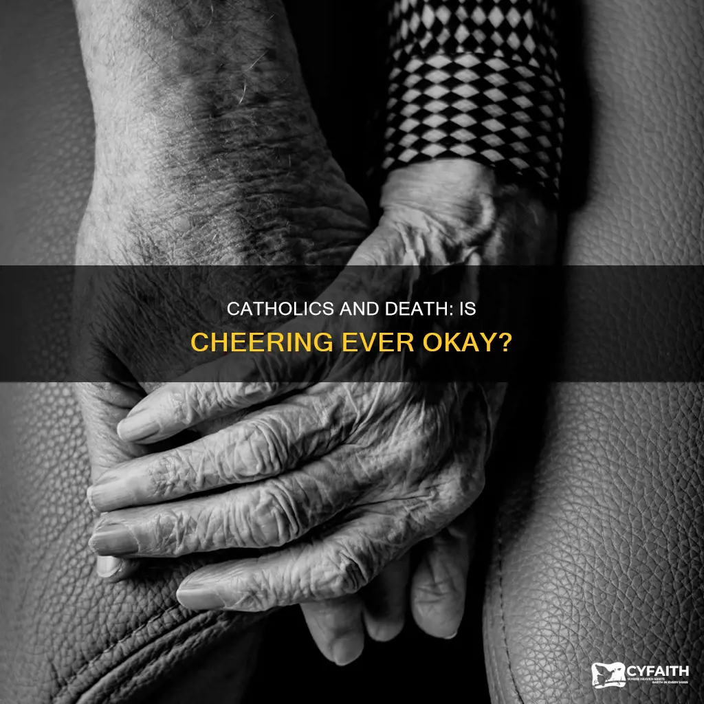 should catholics cheer anyine