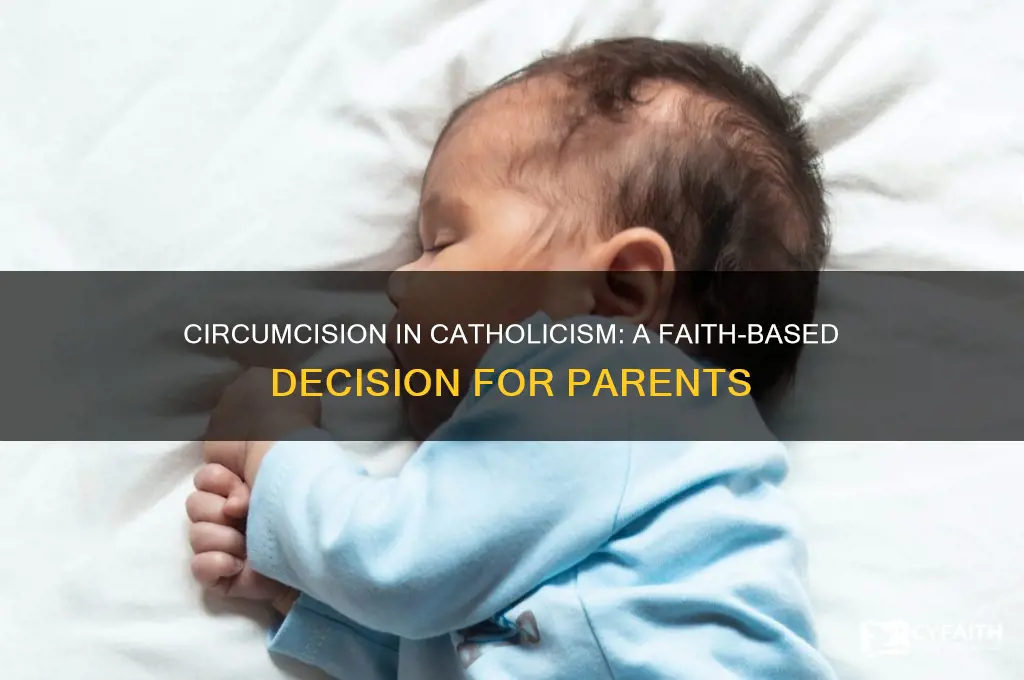 should catholics circumcise their sons