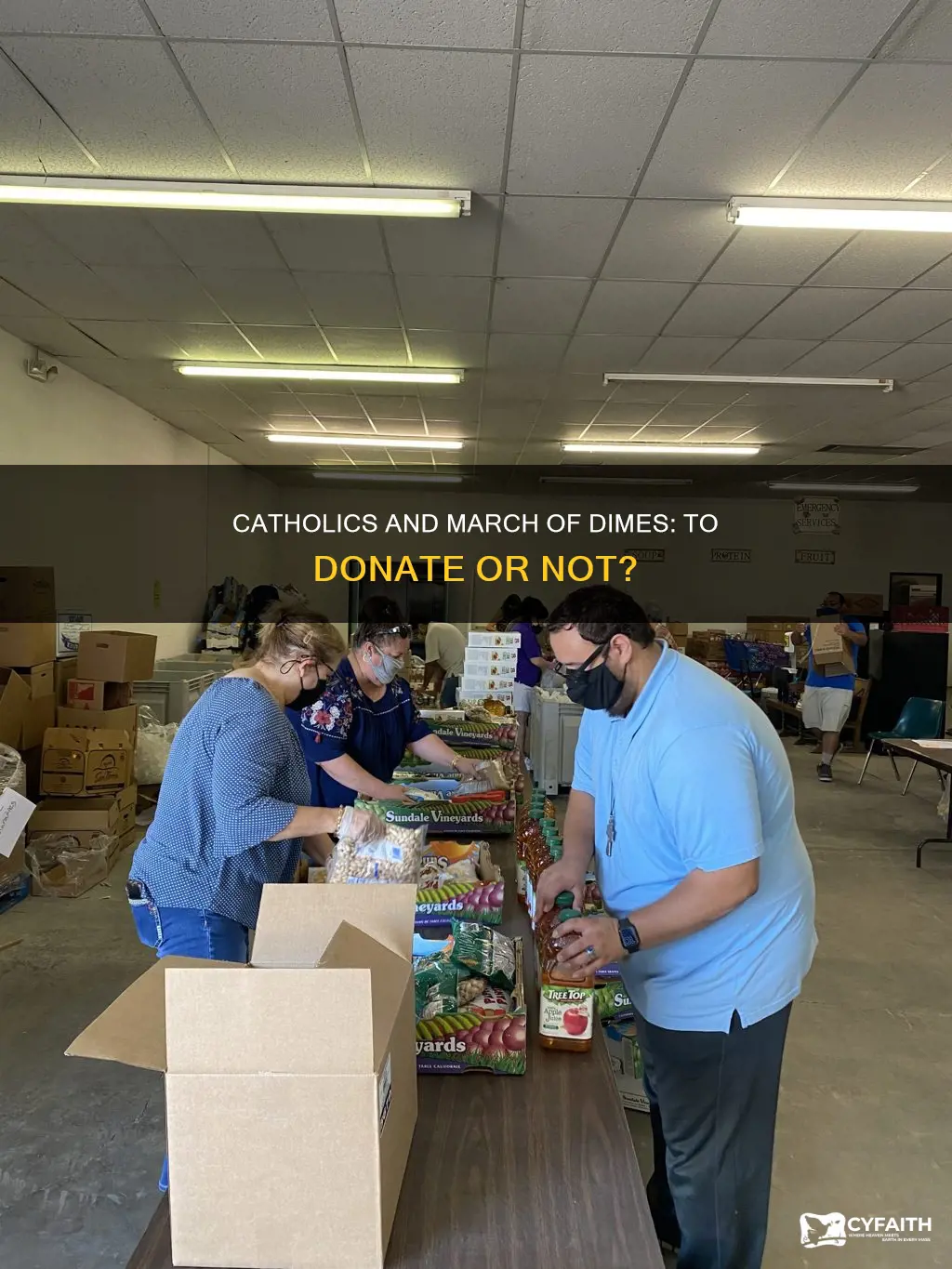 should catholics donate to march of dimes