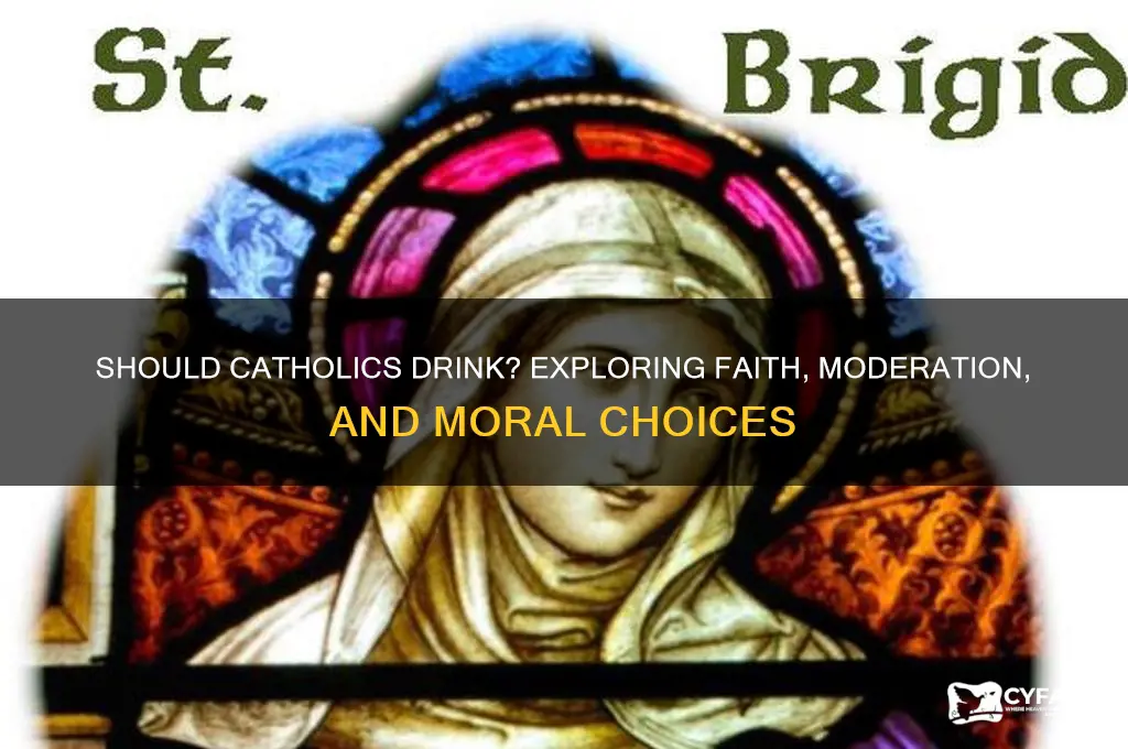 should catholics drink