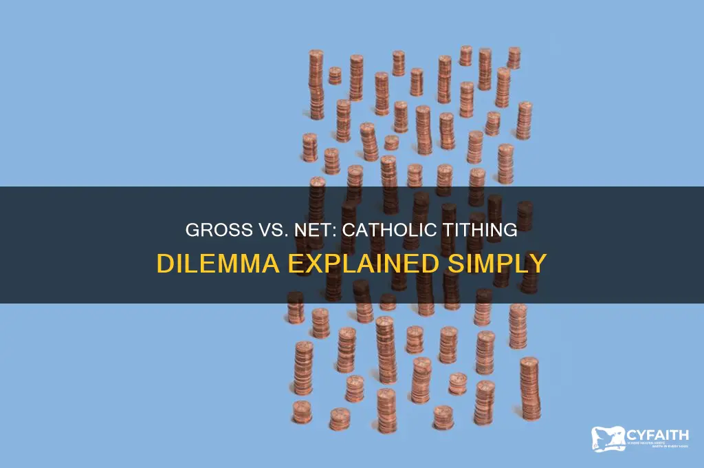 should catholics give 10 percent of gross or net income