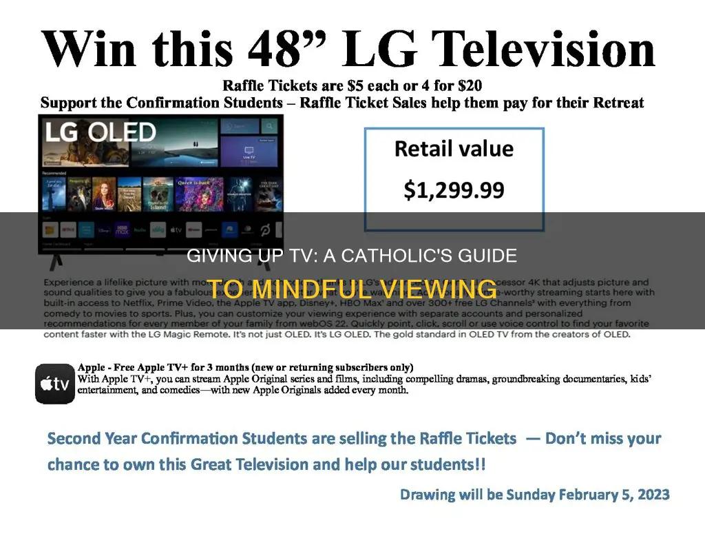 should catholics give up the tv