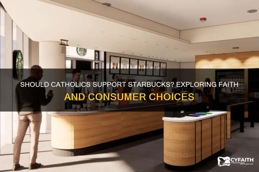 should catholics go to starbucks