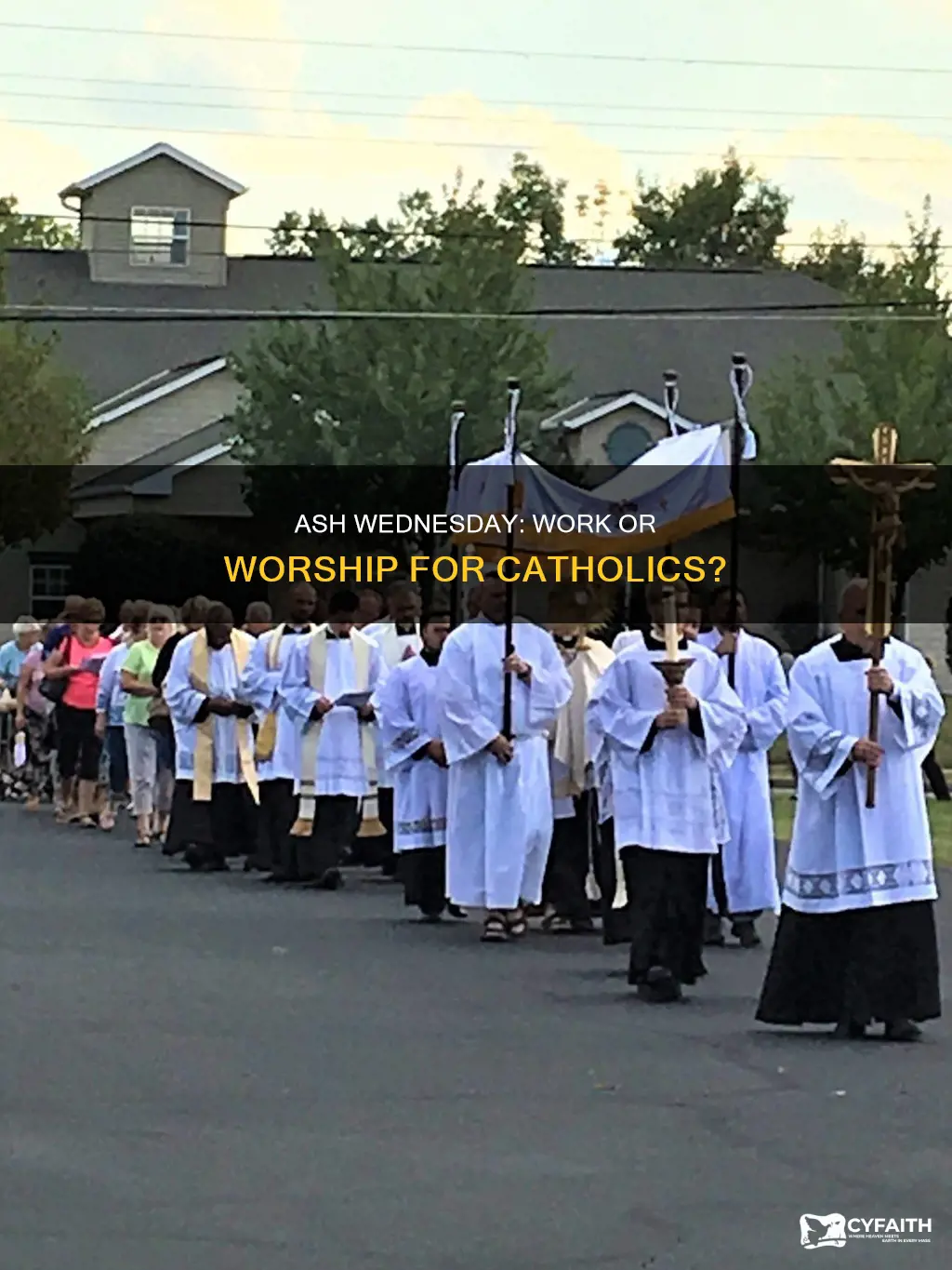 should catholics go to work on ash wednesday
