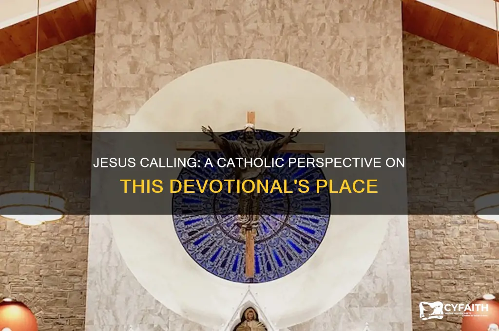 should catholics read jesus calling