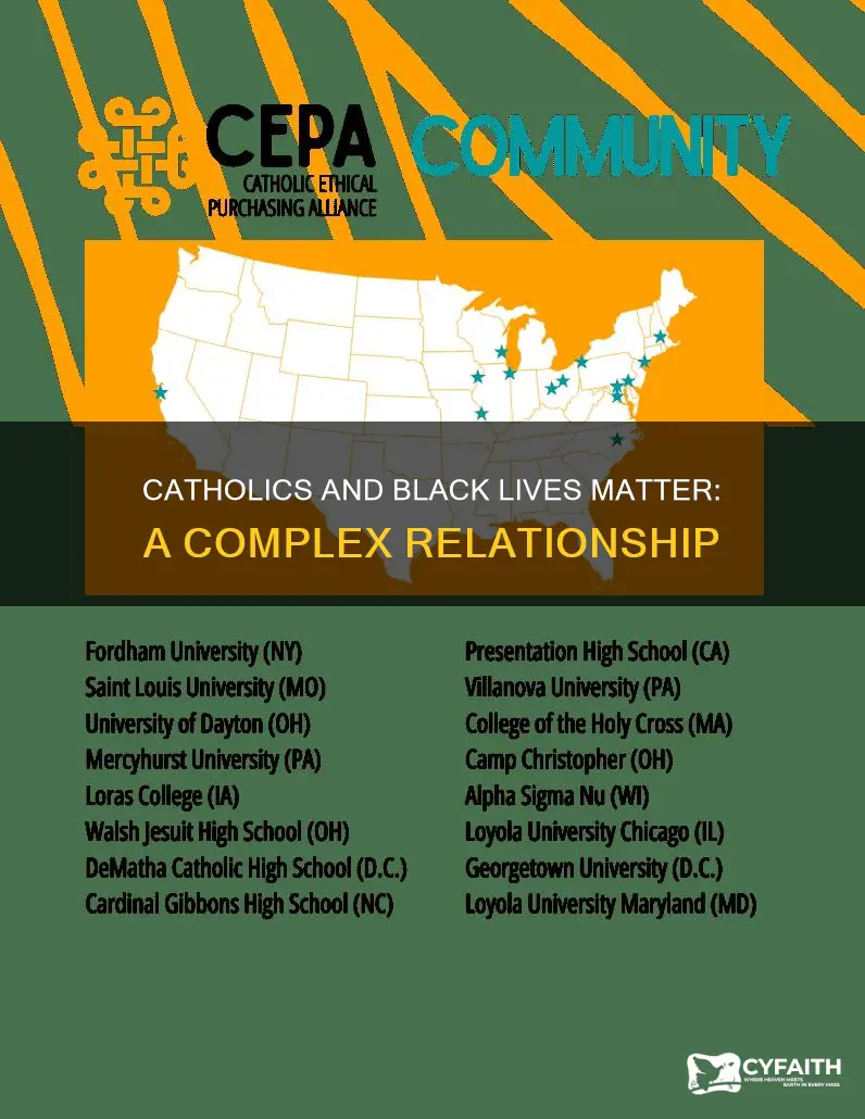 should catholics support black lives matter