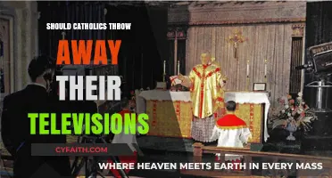 Catholics and Televisions: To Trash or Not?