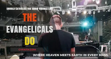 Should Catholics Embrace Audio-Visuals Like Evangelicals in Worship?