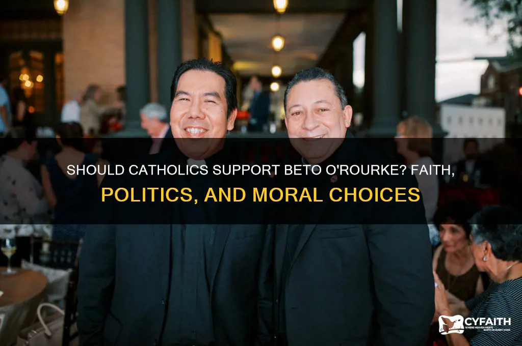 should catholics vote for beto