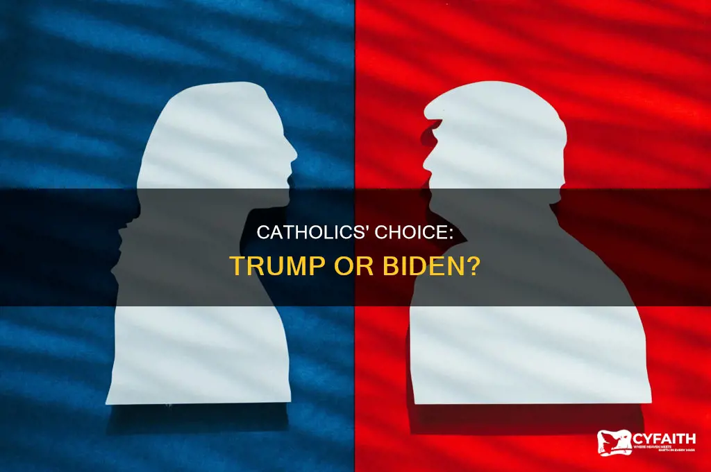 should catholics vote for trump or biden
