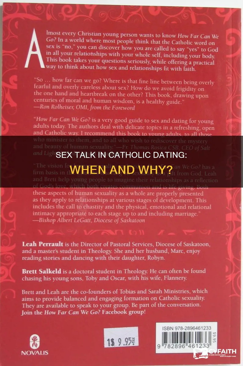 should dating people talk about sex catholic