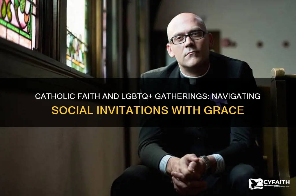 should i a catholic go to a homosexual house party
