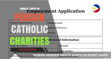 Applying to Catholic Charities: In-Person or Online?