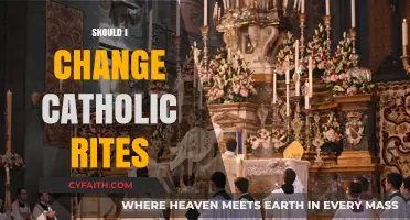 Should I Change Catholic Rites? Exploring Faith, Tradition, and Personal Growth