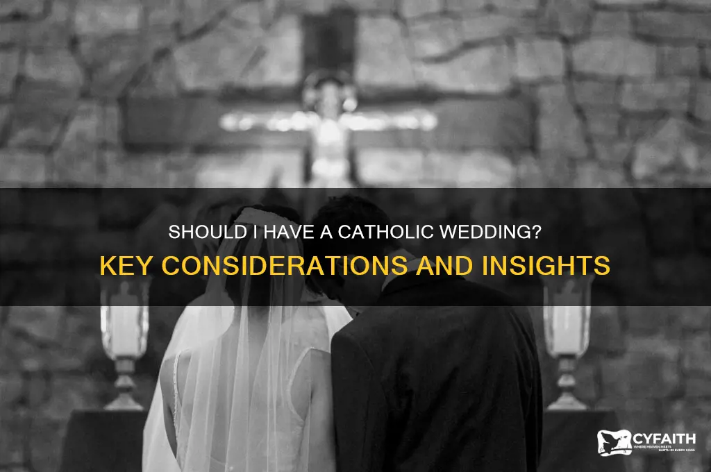 should i get married catholic