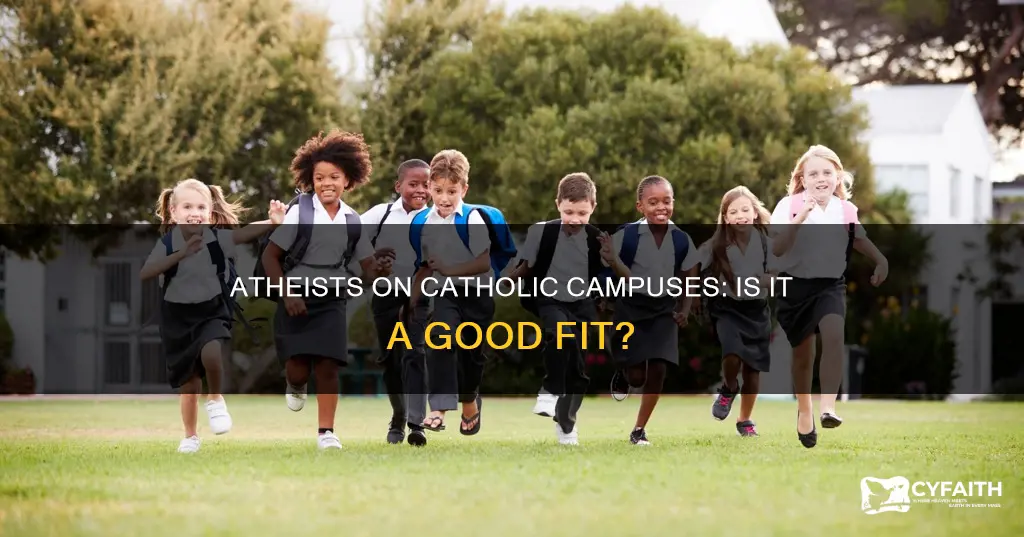 should i go to catholic university atheist