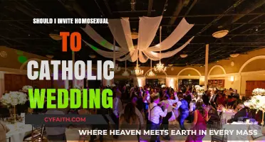 Homosexual Guests at Catholic Weddings: Who to Invite?