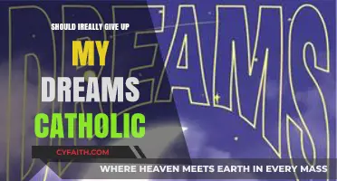 Don't Give Up: Faith and Dreams Can Coexist