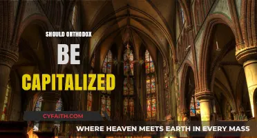 Should 'Orthodox' Be Capitalized? Grammar Rules and Style Guide Tips