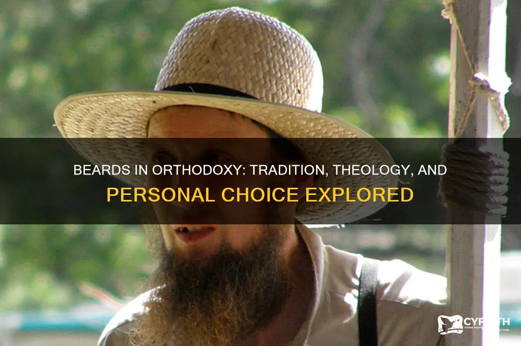 should orthodox christians have beards